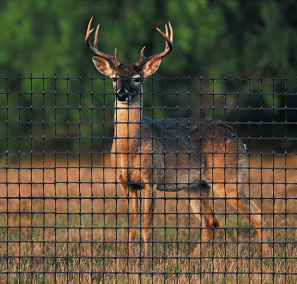 Afzetgaas shield rond een natuurgebied